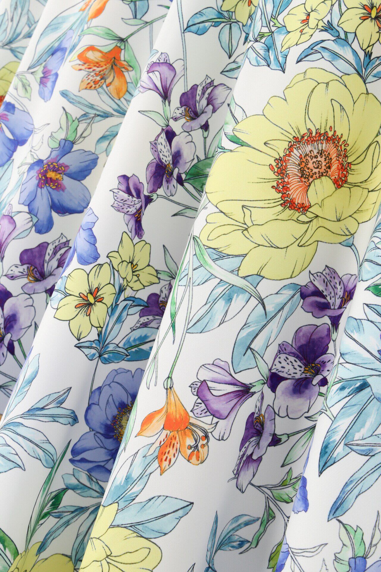  「◆フラワープリントマーメイドワンピース」|ワンピース|