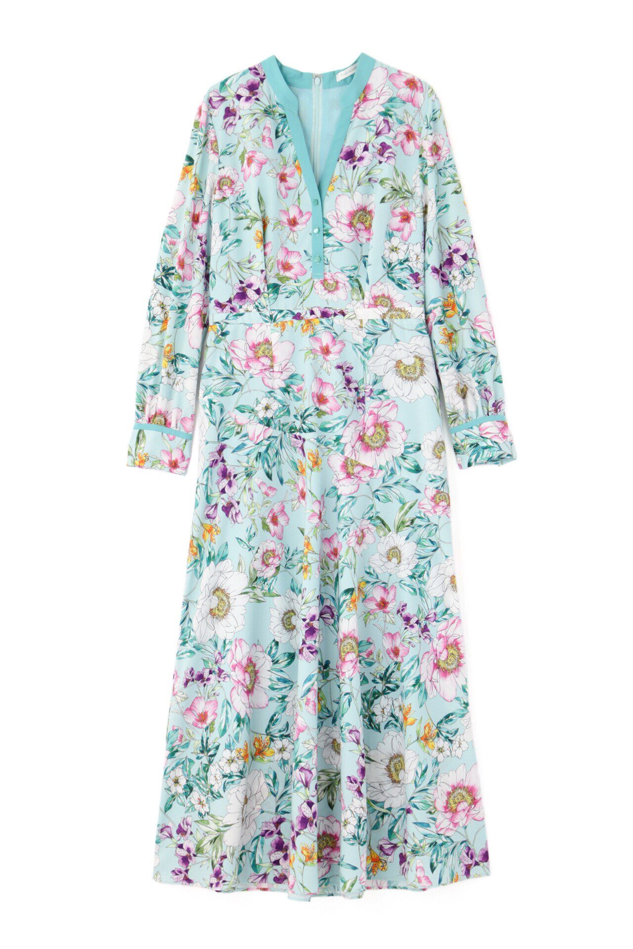  「◆フラワープリントマーメイドワンピース」|ワンピース|