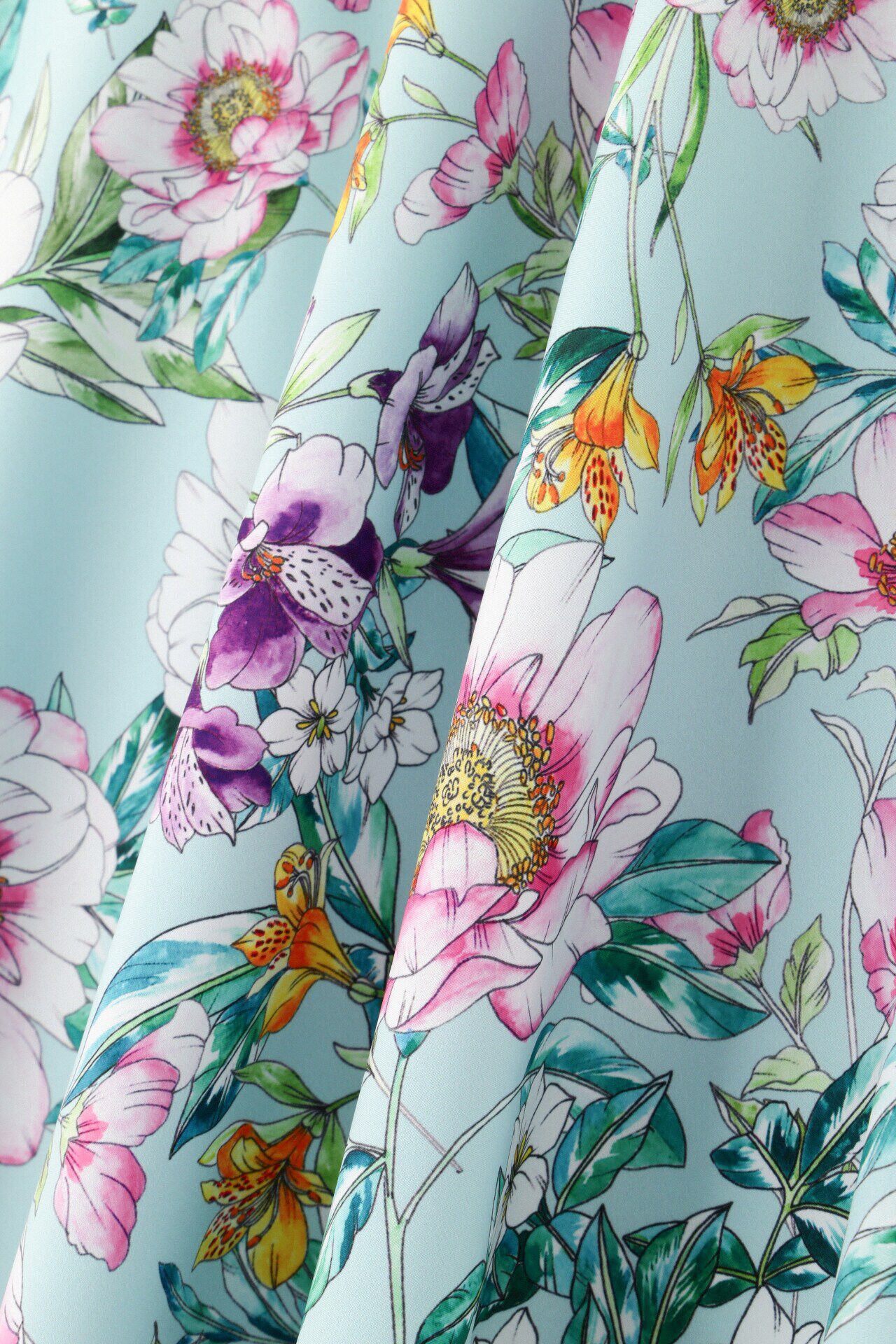  「◆フラワープリントマーメイドワンピース」|ワンピース|