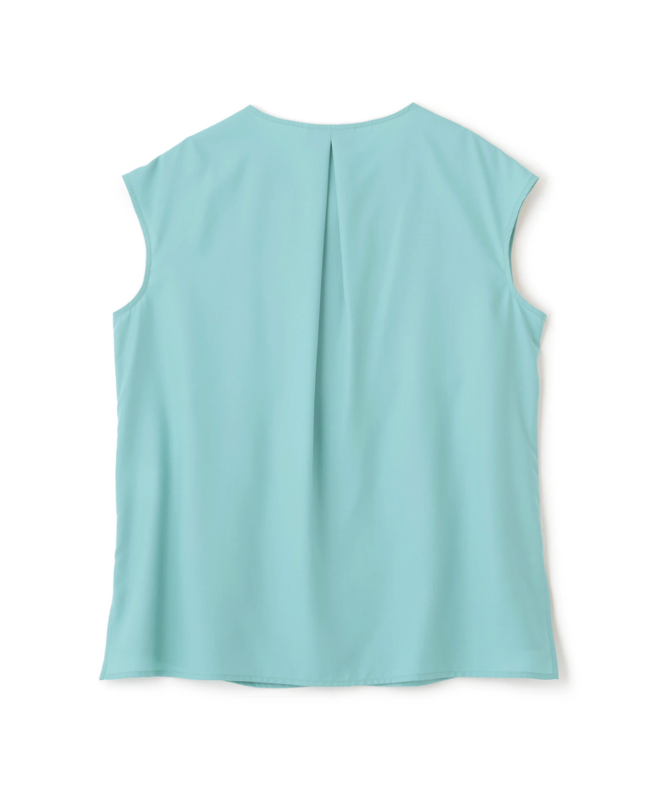  「メタルボタンクルーネックタックブラウス」|シャツ・ブラウス|