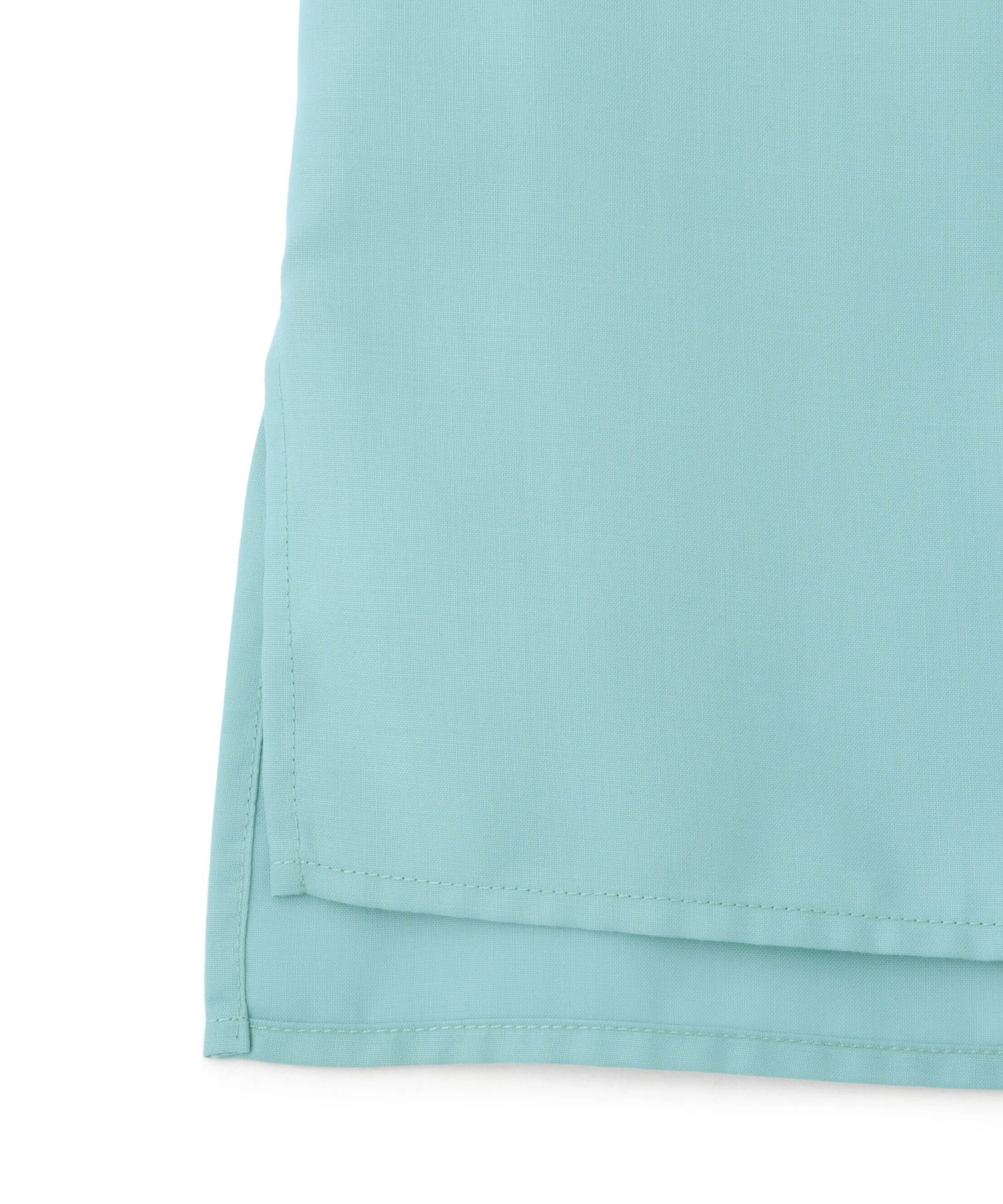  「メタルボタンクルーネックタックブラウス」|シャツ・ブラウス|