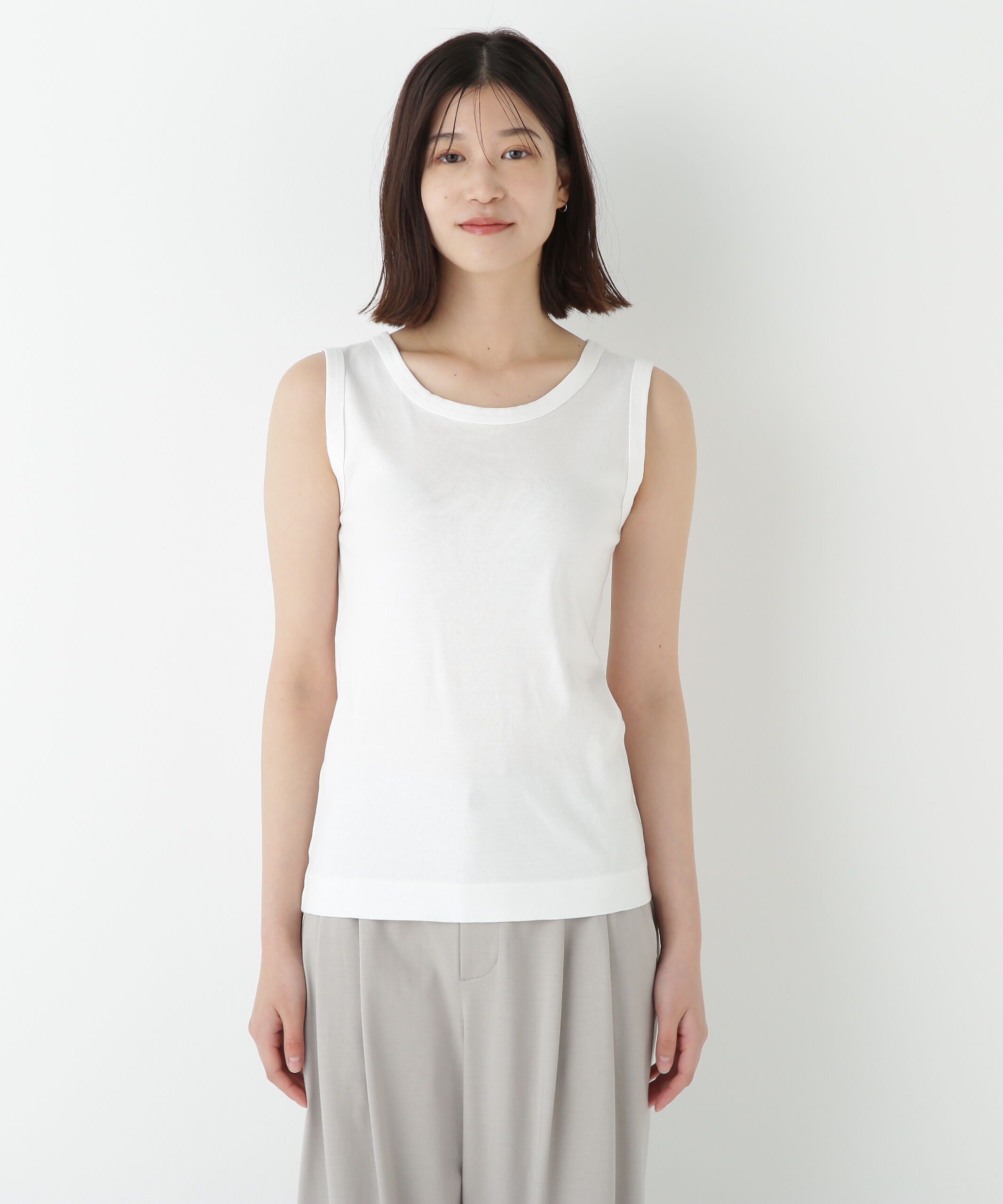  「◆オーガニックコットンタンクトップ」|Tシャツ・カットソー|