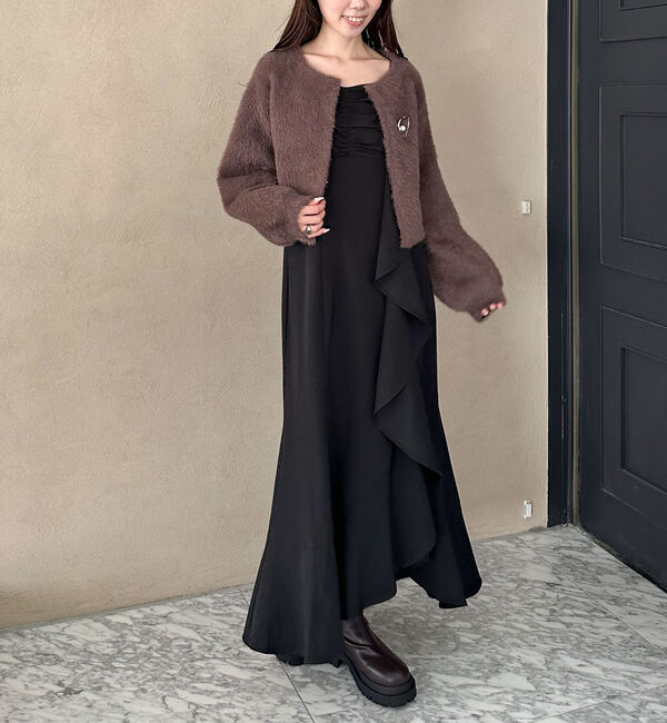 archives「&rsquo;チェックアソートラッフルキャミワンピース&rsquo;」|ワンピース|