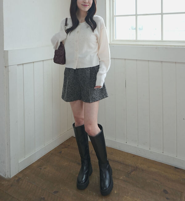 archives「ビジューニットカーディガン」|カーディガン|