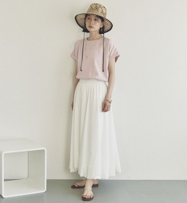 Doux archives「袖折り返しＴシャツ」|Tシャツ・カットソー|