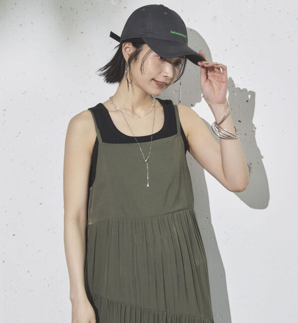 Doux archives「アシメティアードキャミワンピ」|ワンピース|