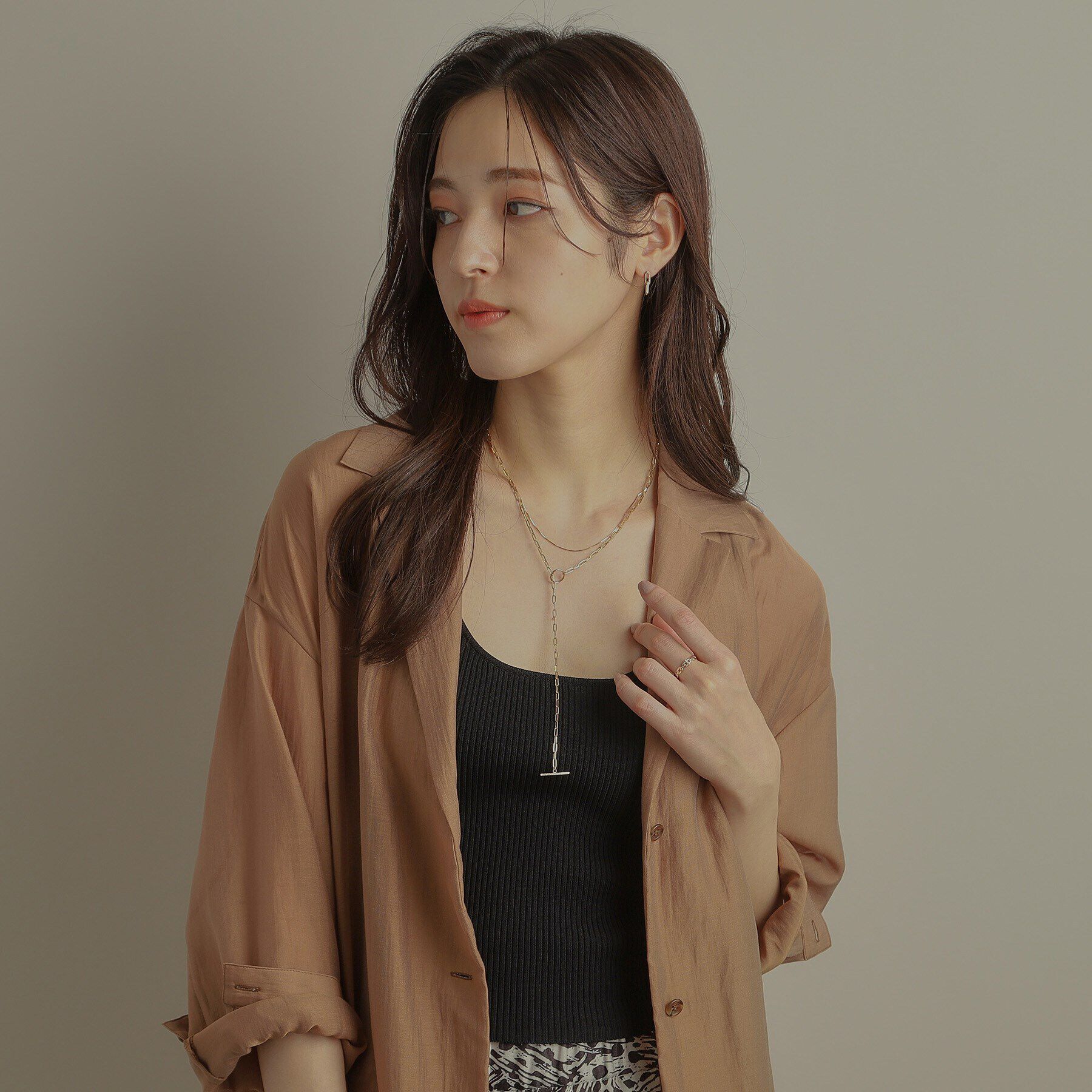 COCOSHNIK「K10ダイヤモンド PCモチーフ リング」|リング|