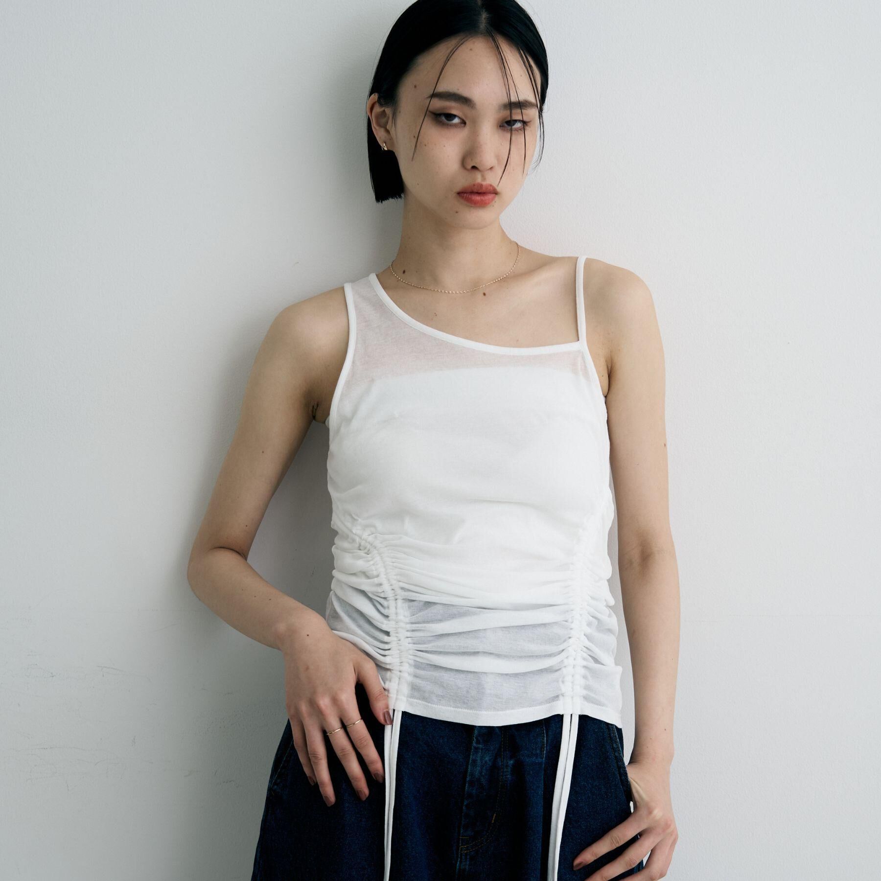 COCOSHNIK ONKITSCH「K10スキニーネックレス モーグルチェーン」|ネックレス|