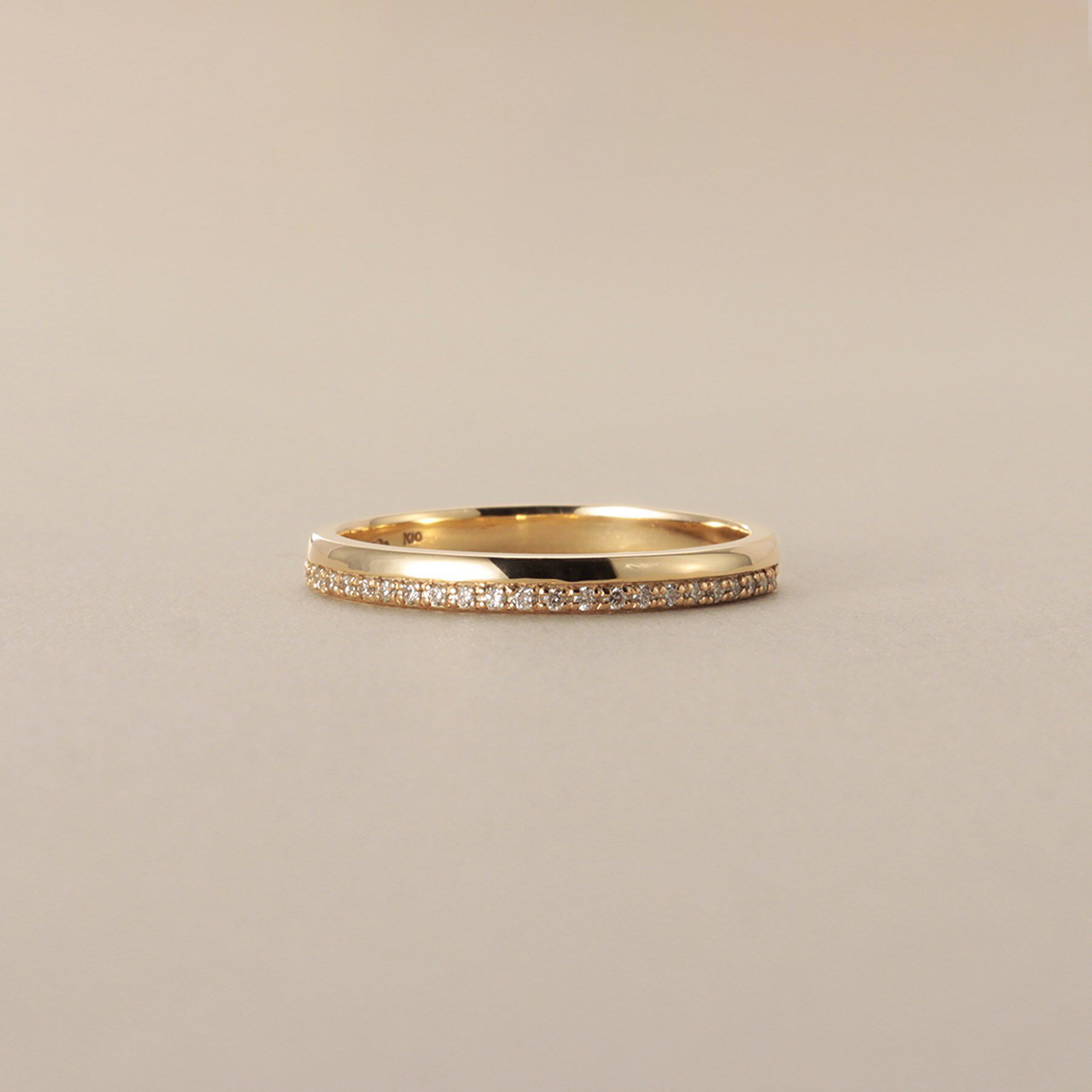 COCOSHNIK「K10ダイヤモンド セパレート リング」|リング|