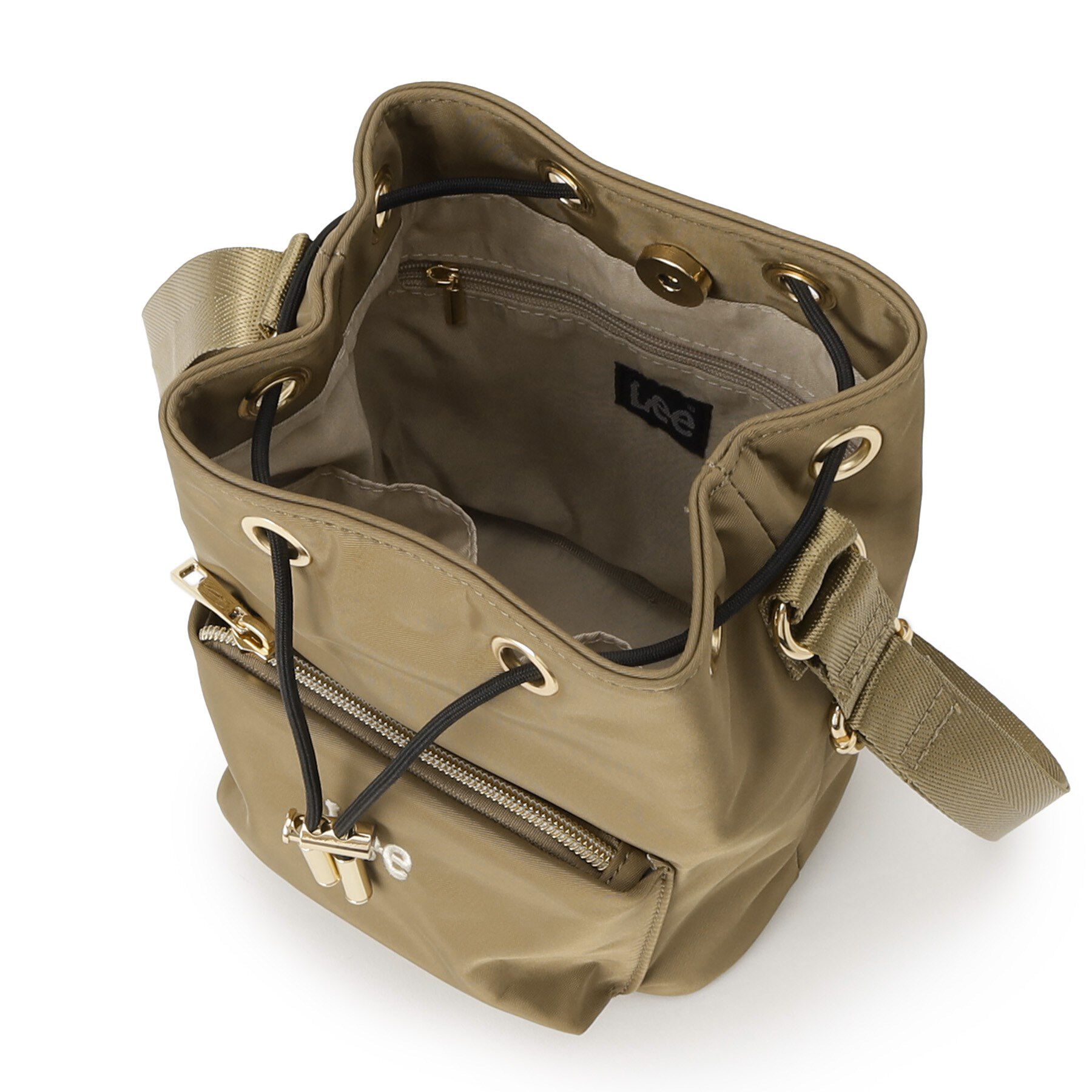 SHOO･LA･RUE「【Lee別注/撥水】巾着ショルダーバッグ」|ショルダー・メッセンジャー|