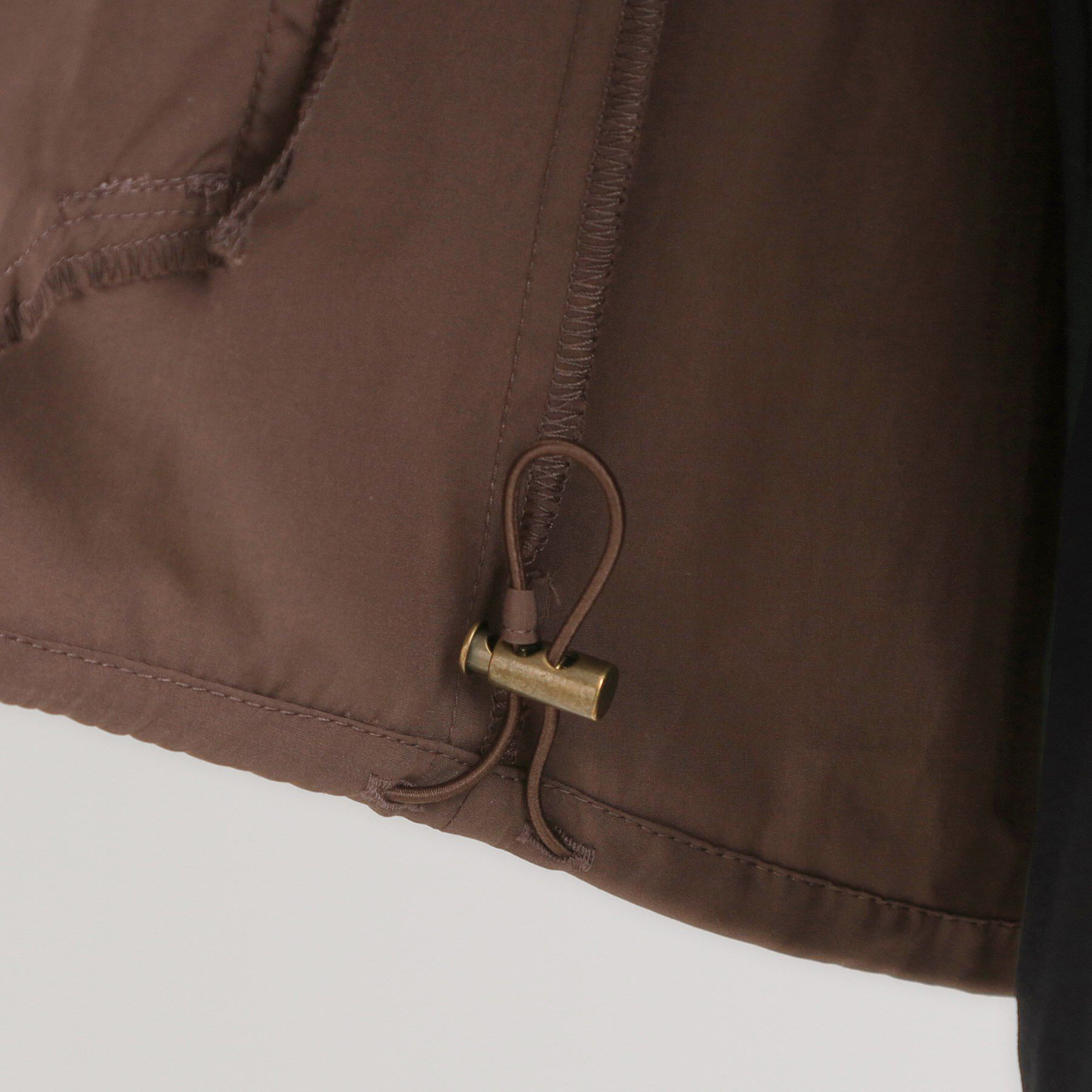 SHOO･LA･RUE「【S-LL】タック使いがこなれ見え ノーカラーブルゾン」|ブルゾン・スタジャン|