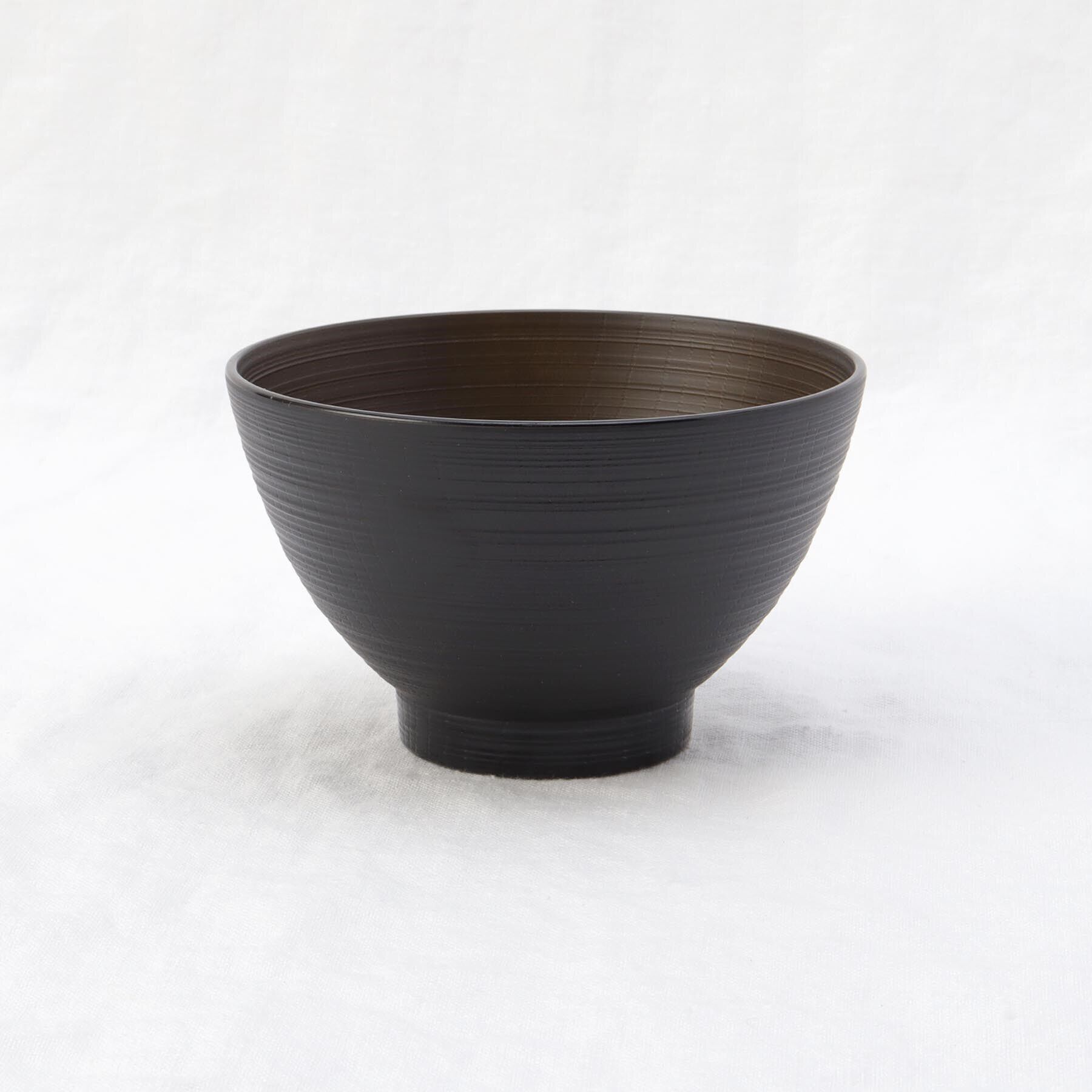 212 KITCHEN STORE「汁椀 刷毛筋 黒内木目」|食器・キッチングッズ|