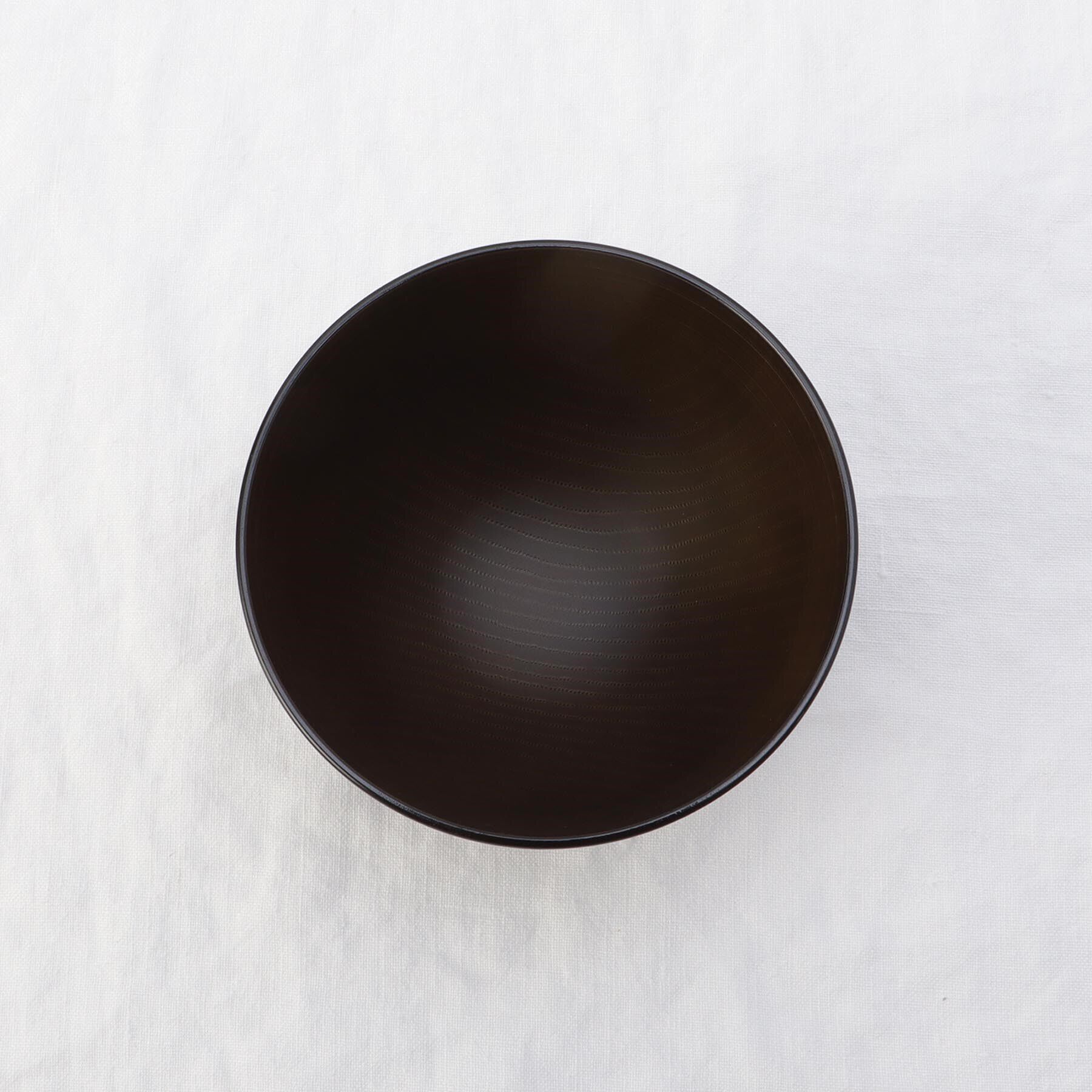 212 KITCHEN STORE「汁椀 刷毛筋 黒内木目」|食器・キッチングッズ|