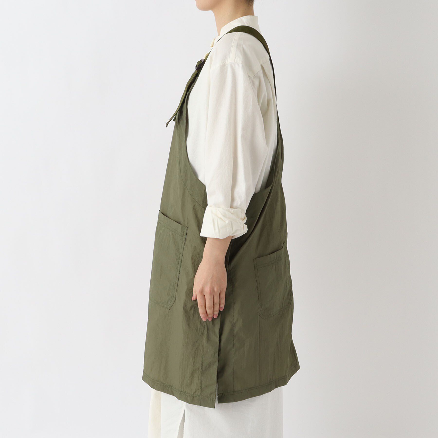 212 KITCHEN STORE「極軽撥水エプロン キテミテ ミドリ ＜FABORI ファボリ＞」|食器・キッチングッズ|