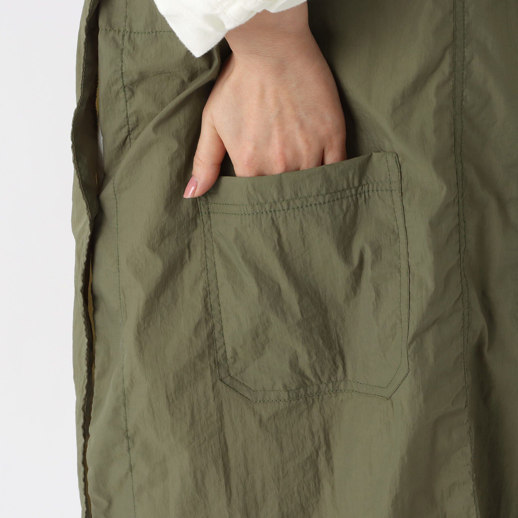 212 KITCHEN STORE「極軽撥水エプロン キテミテ ミドリ ＜FABORI ファボリ＞」|食器・キッチングッズ|