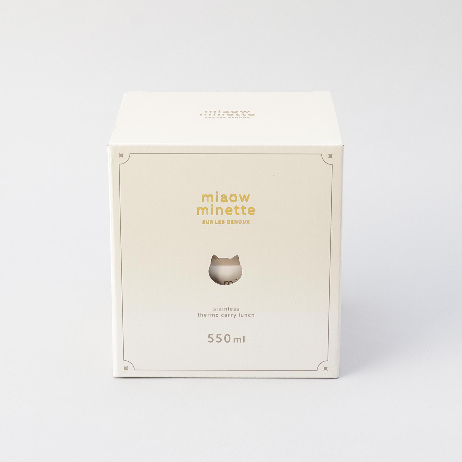 212 KITCHEN STORE「にゃお 2WAYサーモキャリーランチ W」|食器・キッチングッズ|