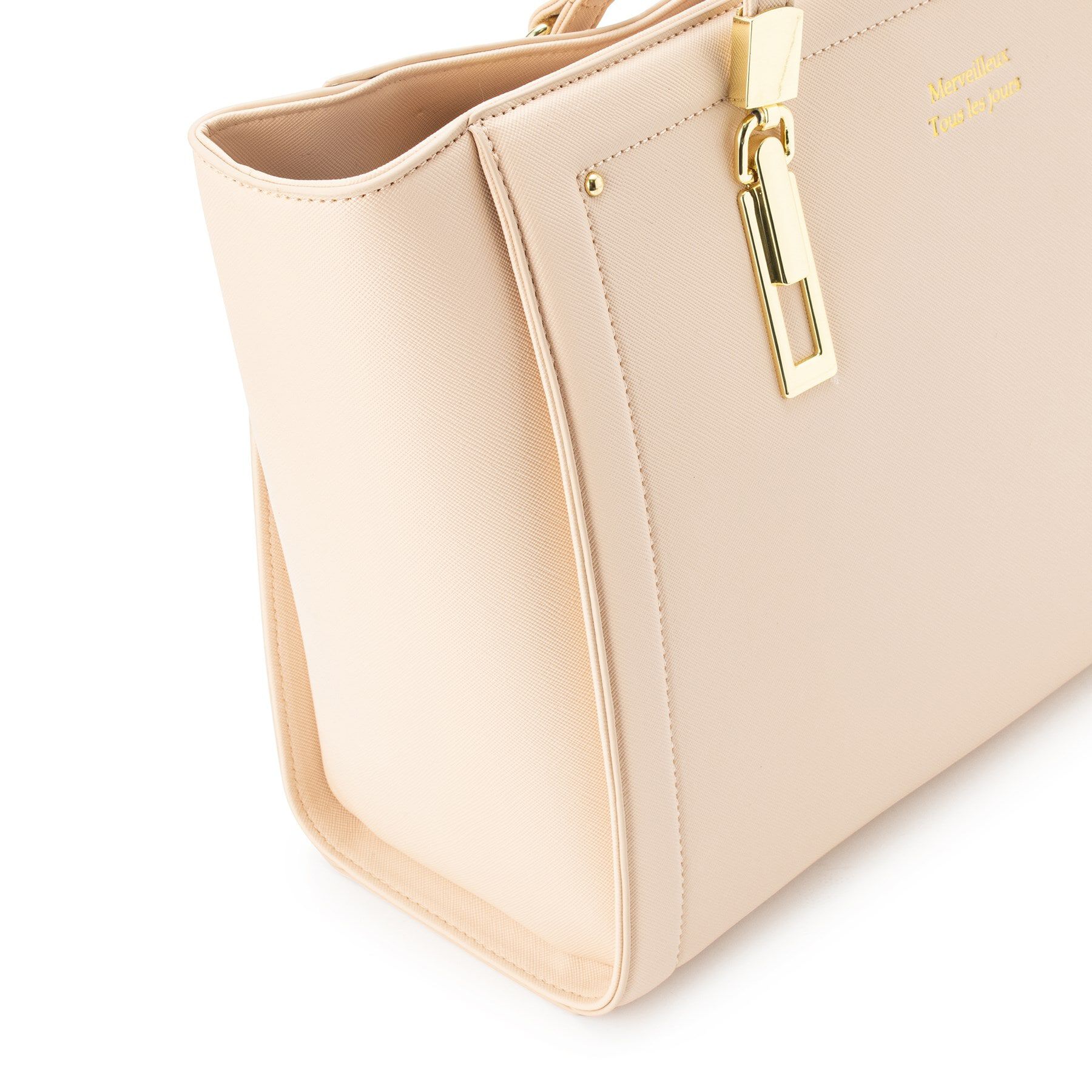 Ober Tashe「ロゴ型押し3層トート」|トートバッグ|