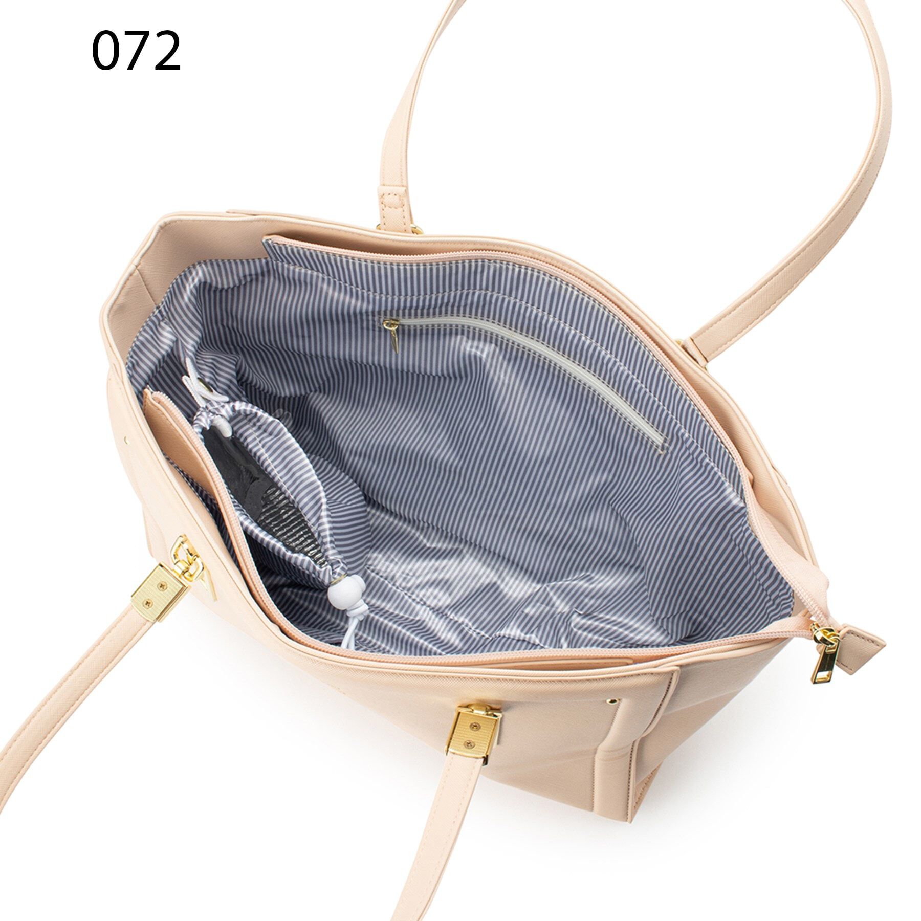 Ober Tashe「ロゴ型押し3層トート」|トートバッグ|