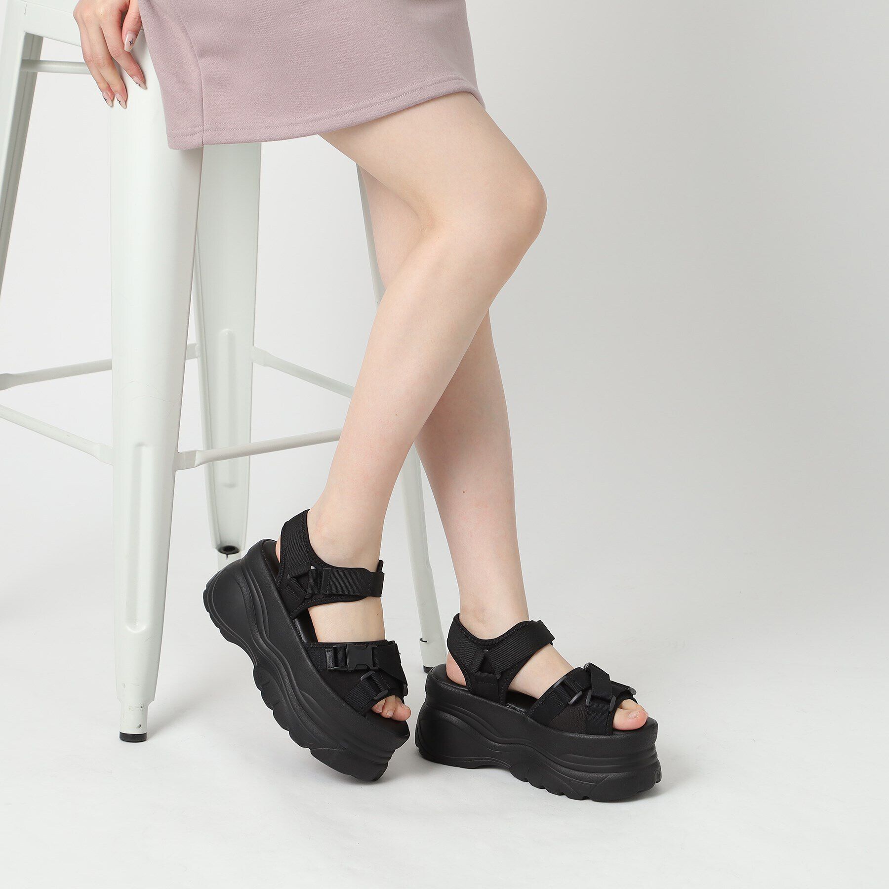 csT&P「厚底ベルト付きスポサン」|サンダル|