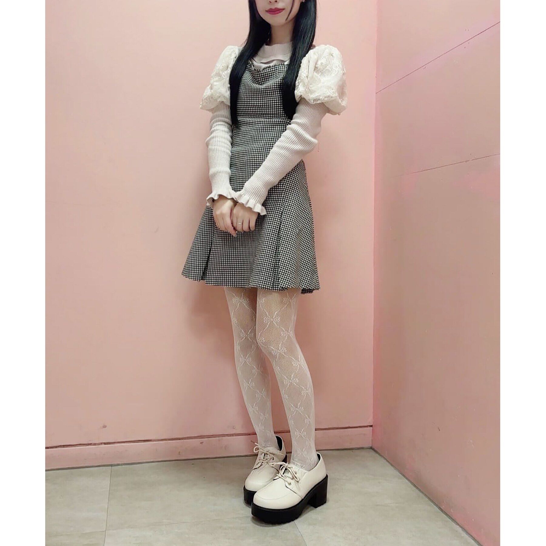 csT&P「厚底レースアップパンプス」|パンプス|