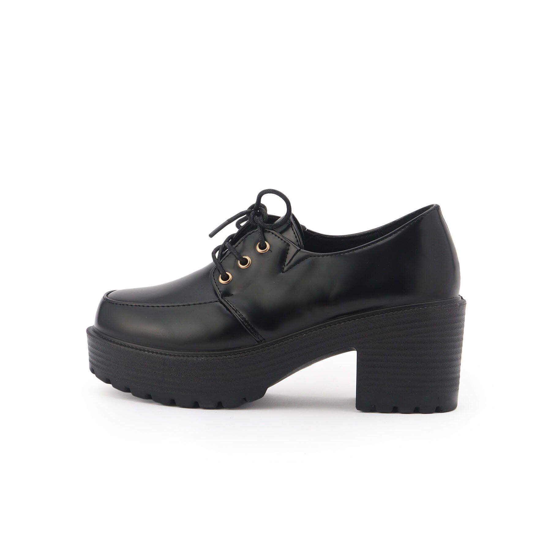 csT&P「厚底レースアップパンプス」|パンプス|