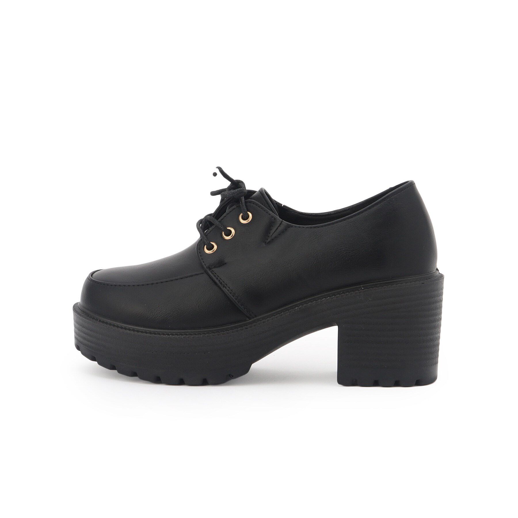 csT&P「厚底レースアップパンプス」|パンプス|