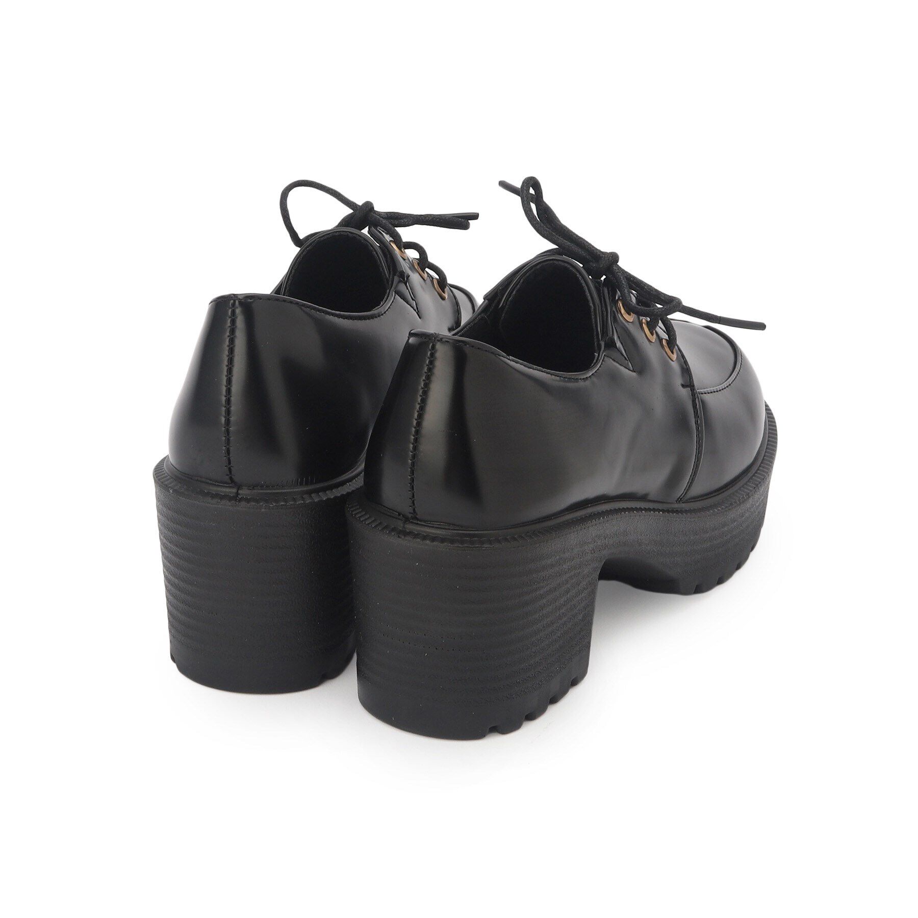 csT&P「厚底レースアップパンプス」|パンプス|