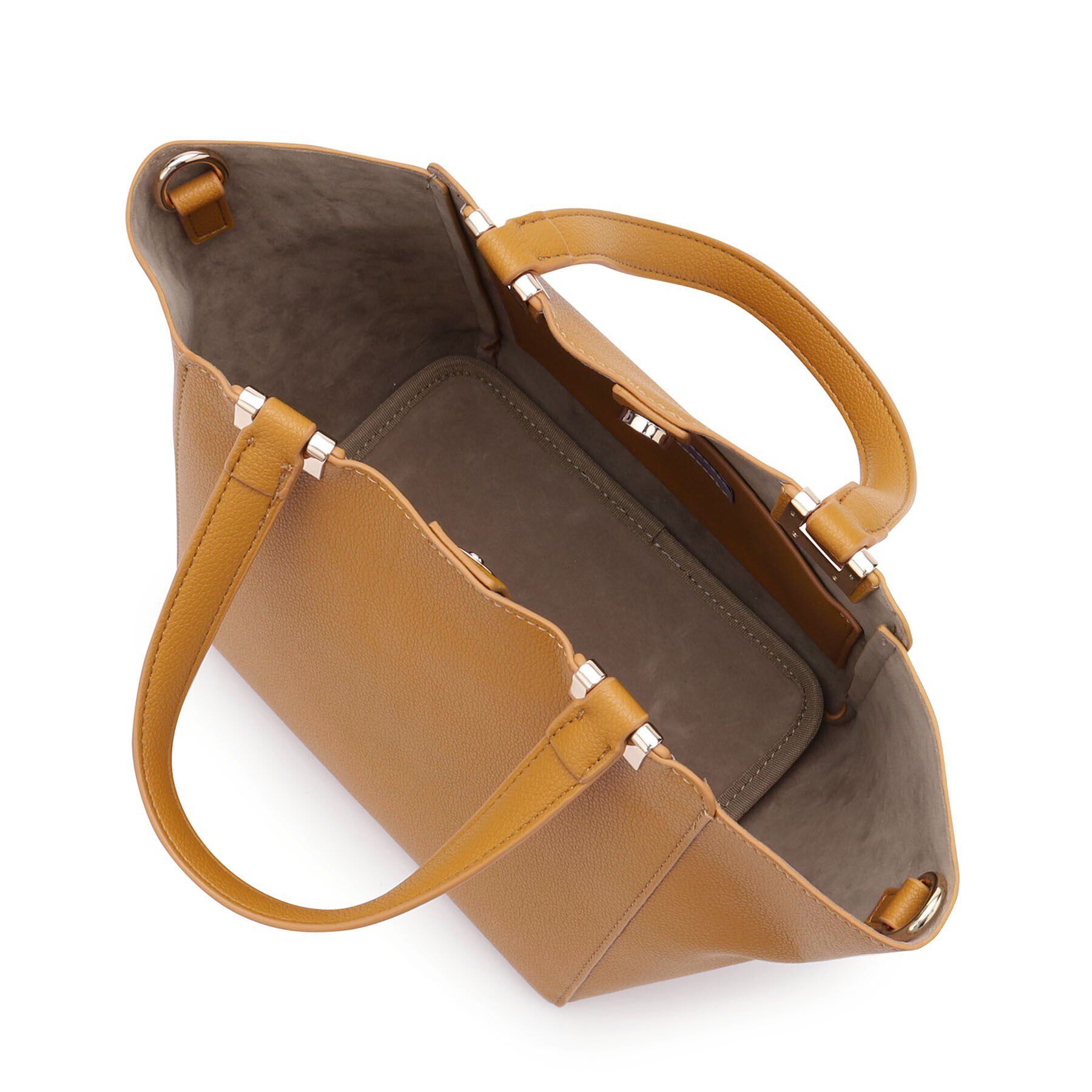 ESPERANZA「メタルアクセントハンドルトートバッグ」|トートバッグ|