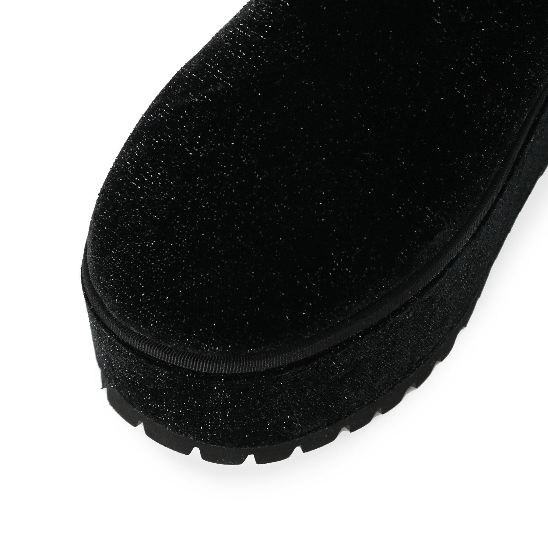 ESPERANZA「【EC先行販売】厚底レースアップリボンフェイクムートンブーツ」|ショートブーツ|