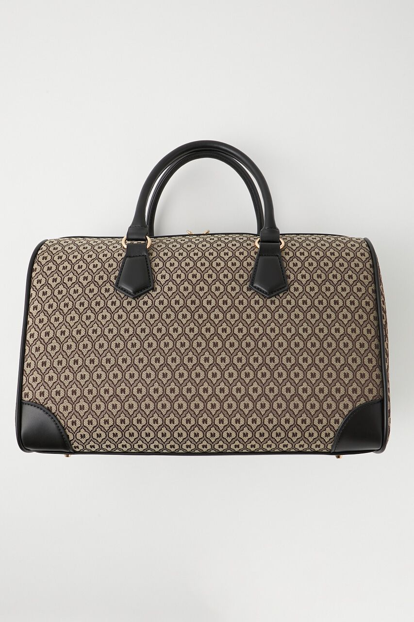 MOUSSY「MONOGRAM BOSTON バッグ(L)」|その他|BRN