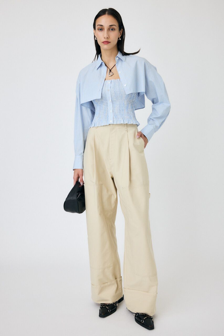 MOUSSY「CAMI & CROPPED シャツ」|その他|