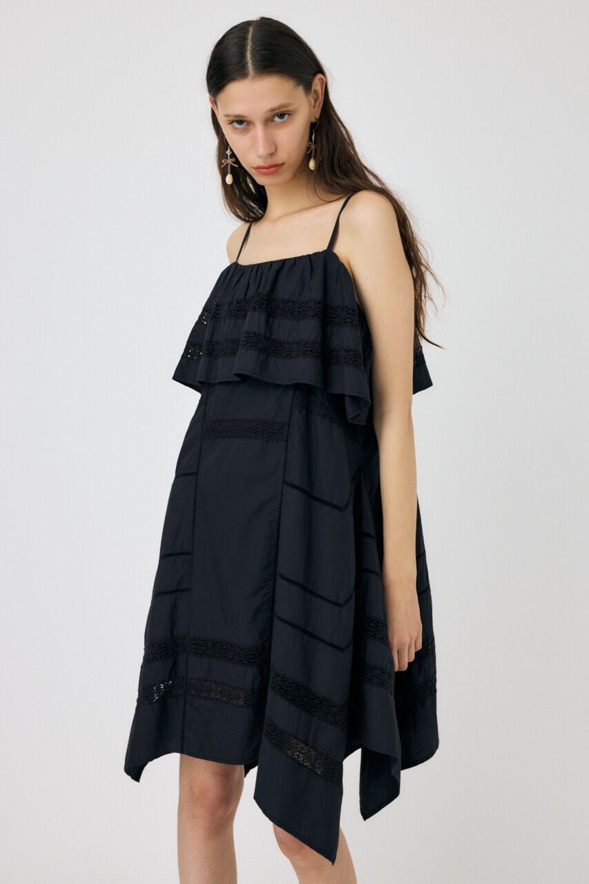 MOUSSY「RUFFLED MINI ドレス」|ワンピース|