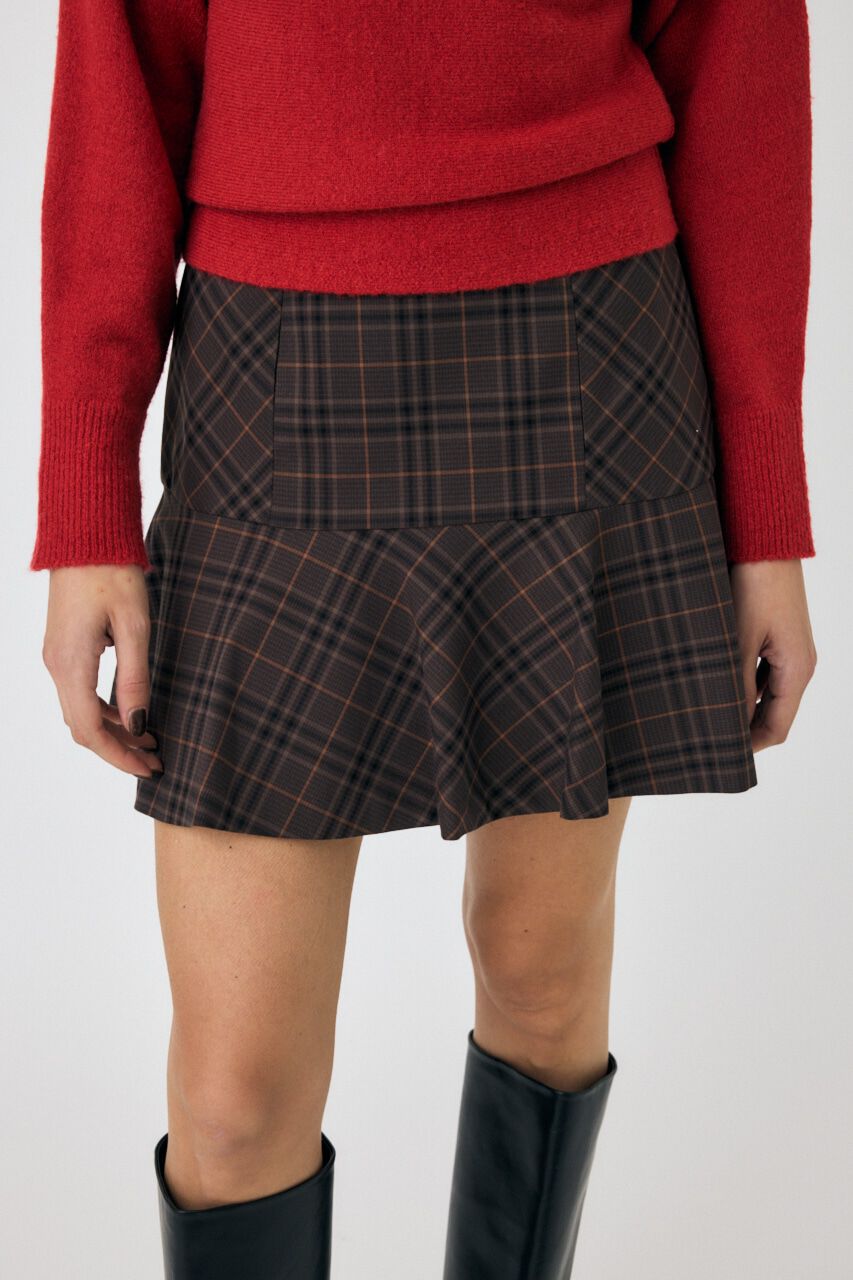 MOUSSY「RANDOM CHECK ミニスカート」|スカート|