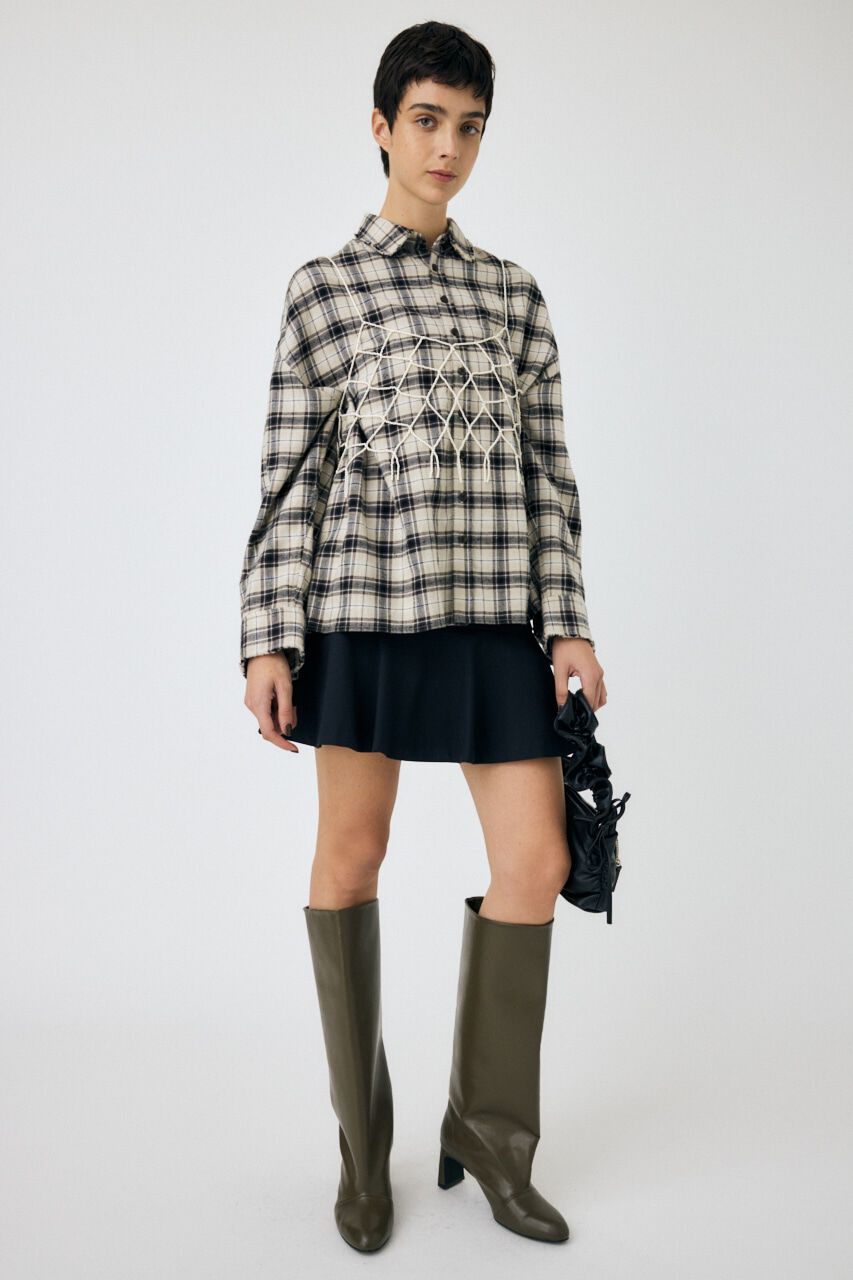 MOUSSY「RANDOM CHECK ミニスカート」|スカート|