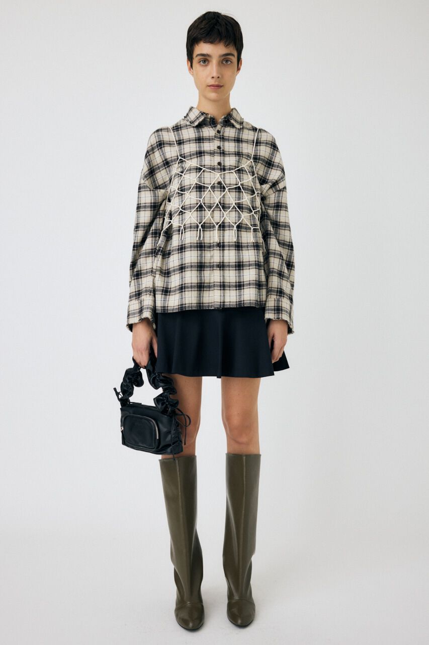 MOUSSY「RANDOM CHECK ミニスカート」|スカート|