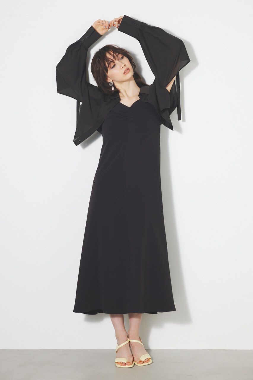 rienda「クロップドSH TOP」|シャツ・ブラウス|