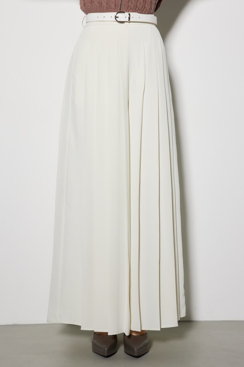 rienda「プリーツデザインワイドパンツ」|その他|