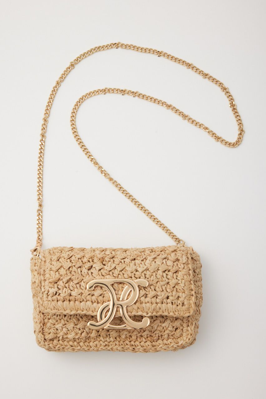 rienda「ポイントロゴレクタングルサマーバッグ」|その他|BEG