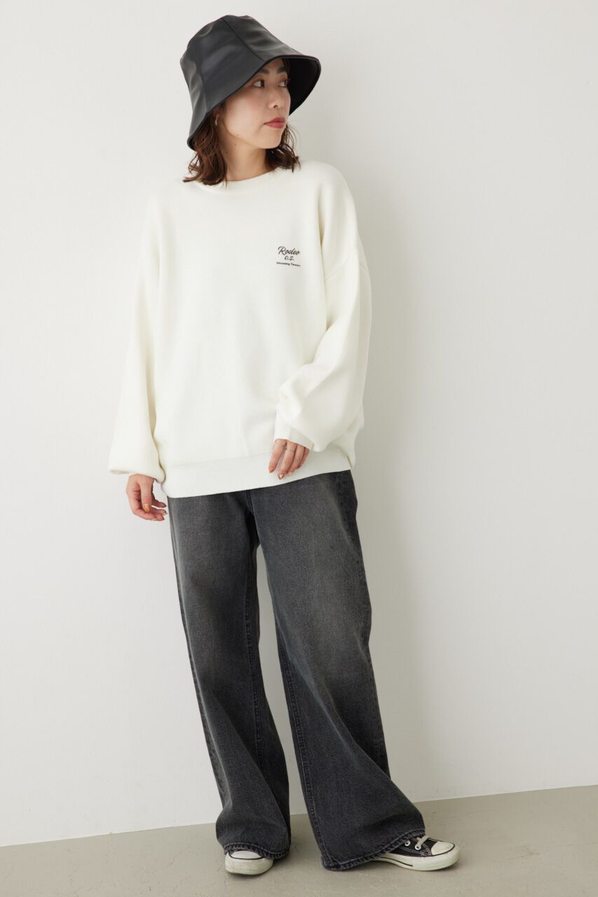 RODEO CROWNS「ブーケロゴ ニット トップス」|ニット・セーター|