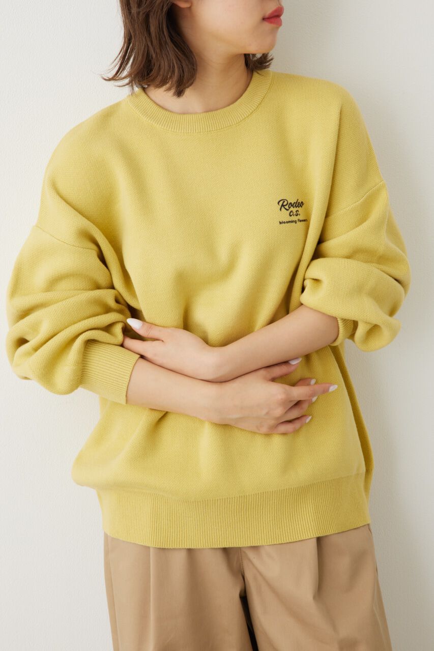 RODEO CROWNS「ブーケロゴ ニット トップス」|ニット・セーター|