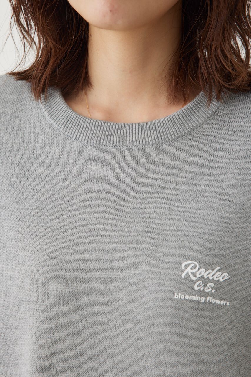 RODEO CROWNS「ブーケロゴ ニット トップス」|ニット・セーター|
