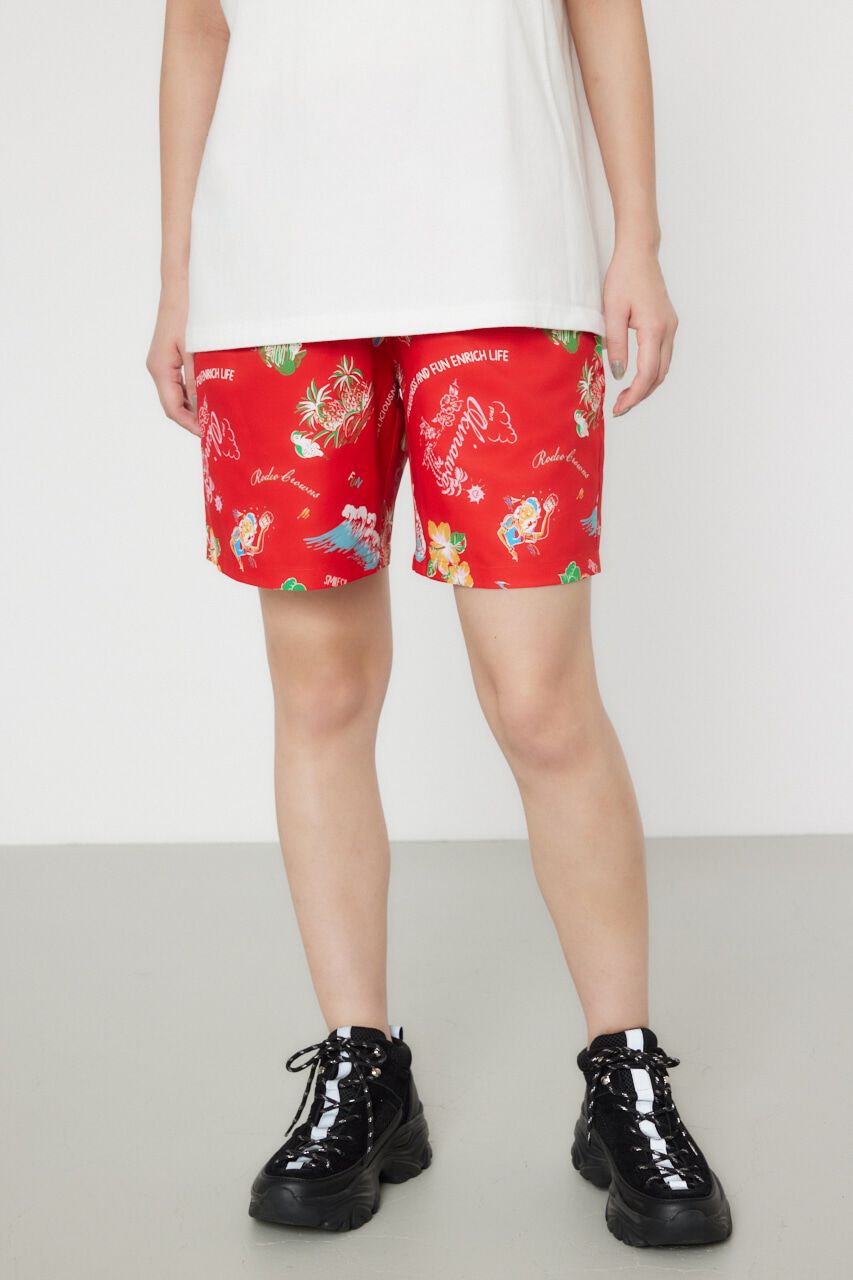 RODEO CROWNS「Orion Beer x RCS ORリラックスショーツ」|その他|柄RED5