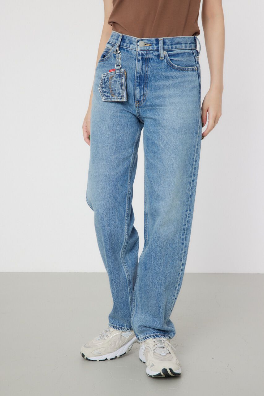 RODEO CROWNS「ポケットポーチストレートデニム」|デニム|