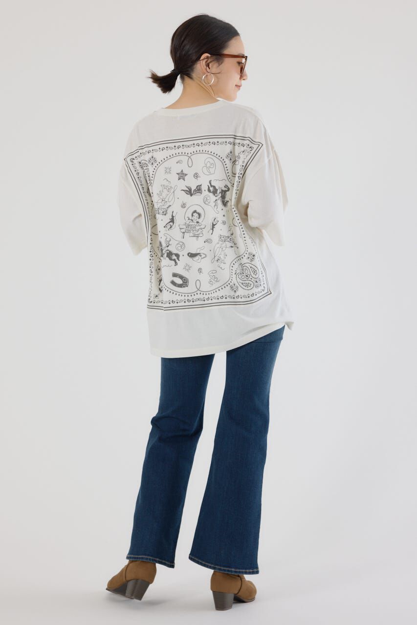 RODEO CROWNS「バンダナピグメントTシャツ」|Tシャツ・カットソー|