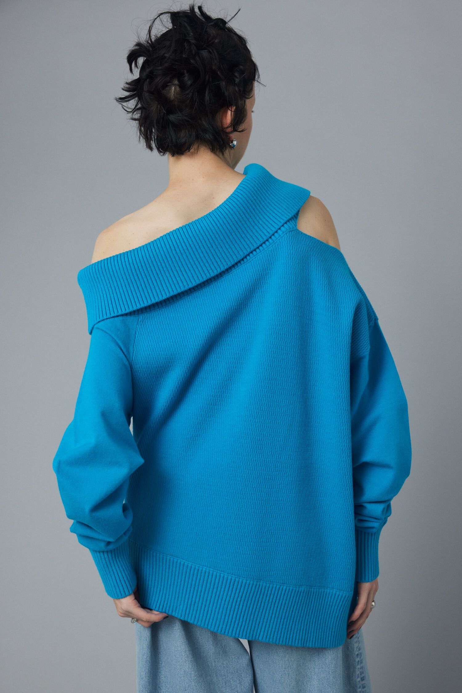 HeRIN.CYE「Thermal off shoulder tops」|ニット・セーター|