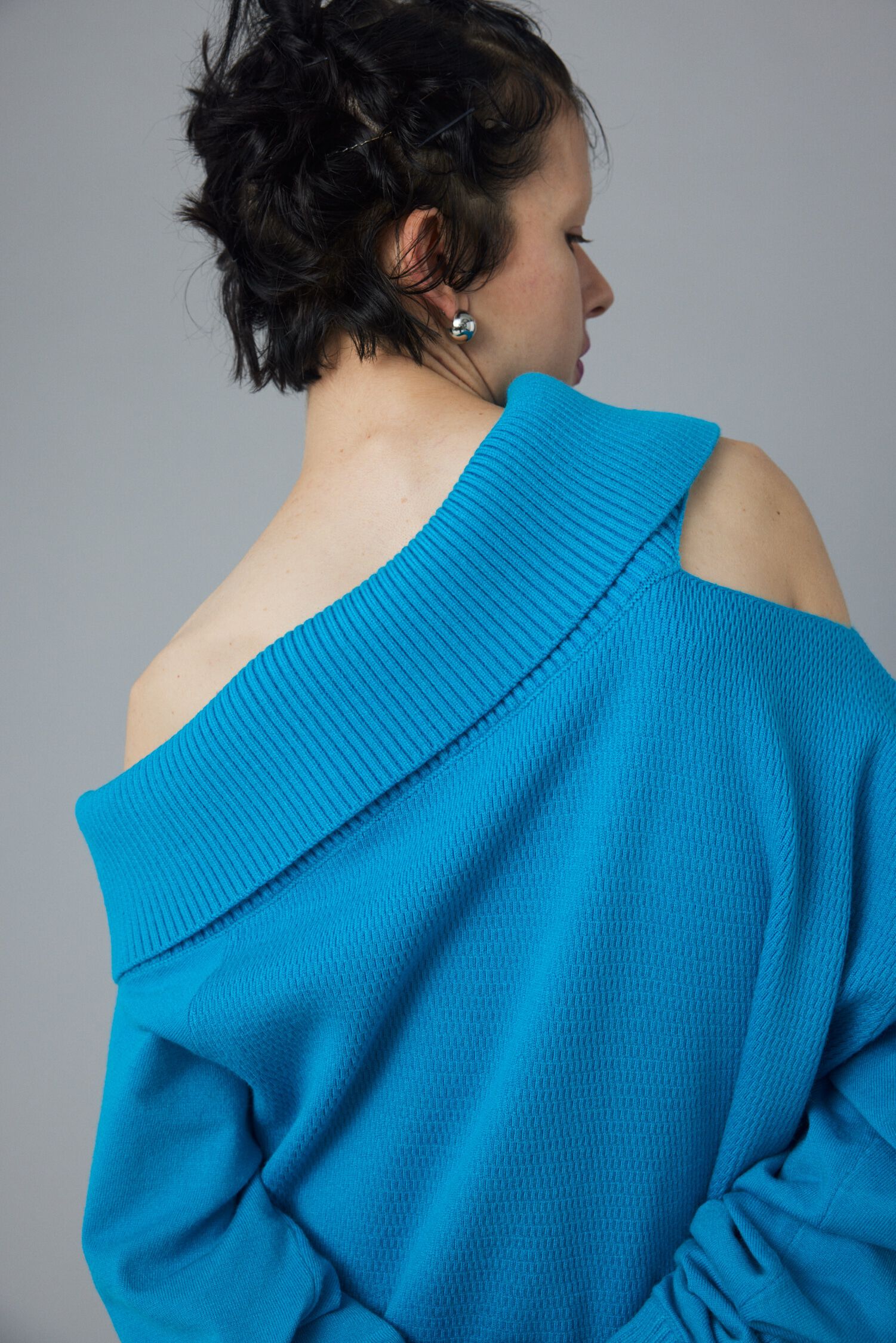 HeRIN.CYE「Thermal off shoulder tops」|ニット・セーター|