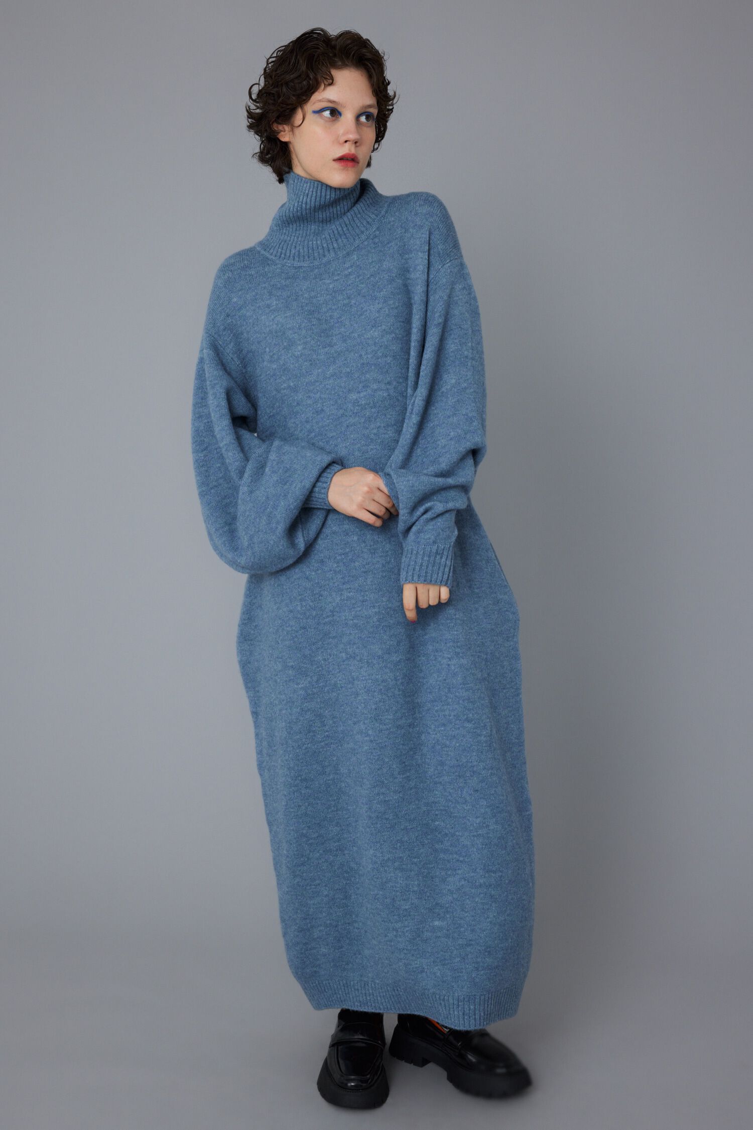 HeRIN.CYE「Cocoon long one-piece」|ワンピース|BLU