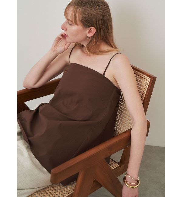 ELENDEEK「BARE TOP SH」|シャツ・ブラウス|ブラウン