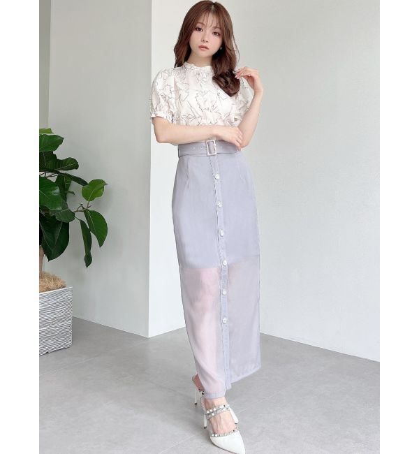 RESEXXY「シアーロングスカート」|スカート|