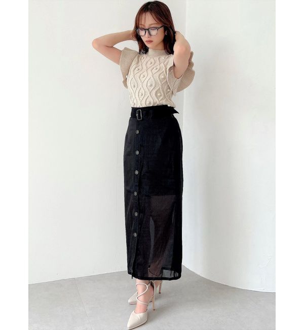 RESEXXY「シアーロングスカート」|スカート|